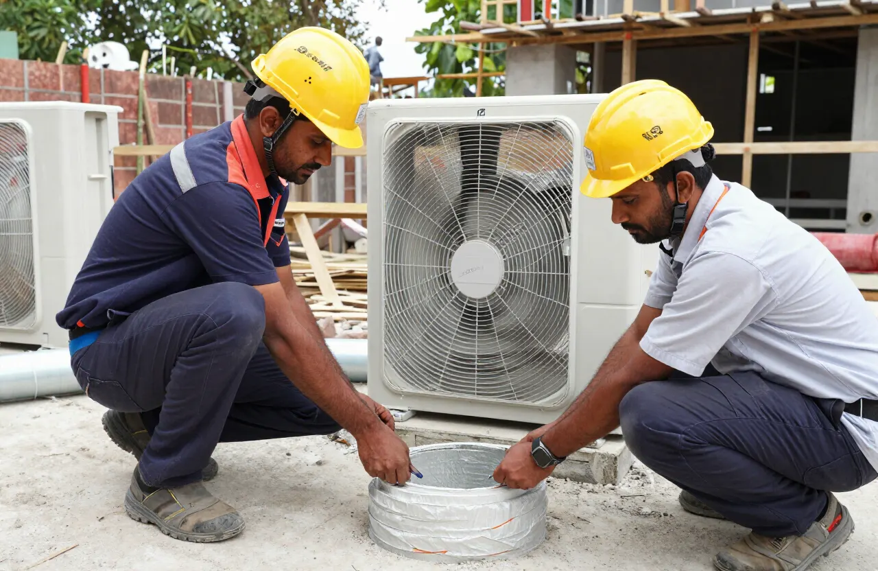 Commercial Tower — Ducting Installation — Gurgaon, Delhi NCR